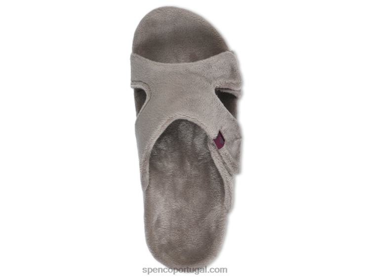 Spenco Footwear argila chinelo de visto kholo 648F697 mulheres