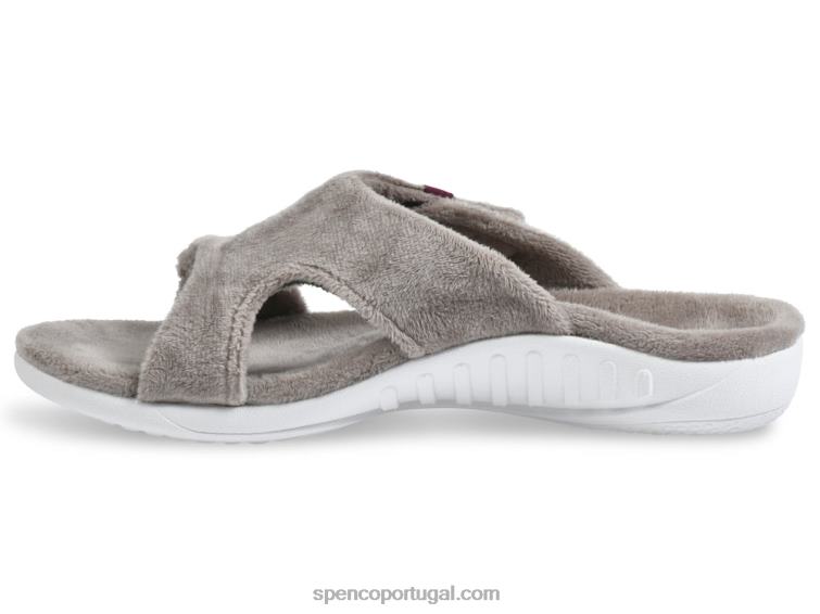 Spenco Footwear argila chinelo de visto kholo 648F697 mulheres