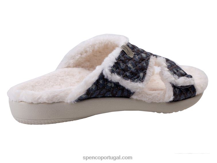 Spenco Footwear azeitona camuflada Janie chinelo 648F751 mulheres