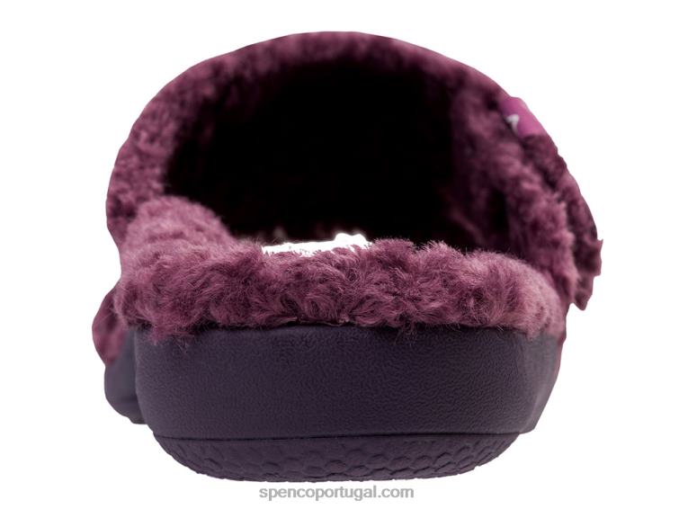 Spenco Footwear beringela Janie chinelo 648F653 mulheres