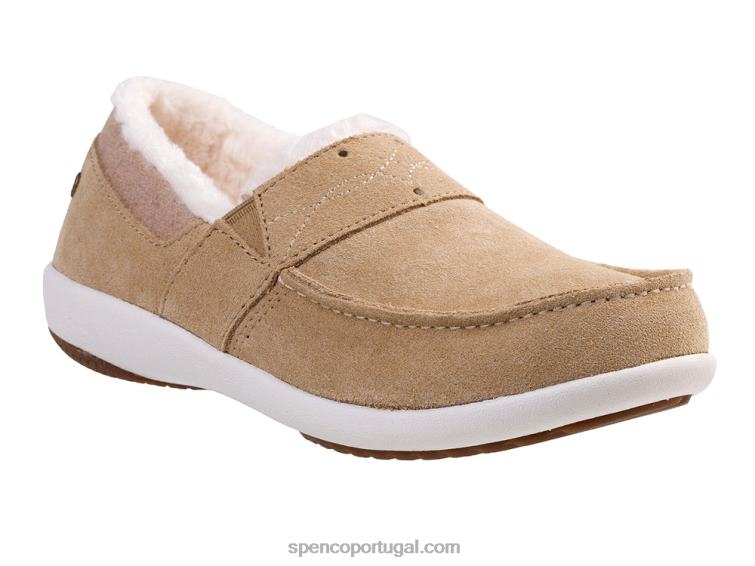 Spenco Footwear bronzeado chinelo fiesta cozier 648F711 mulheres
