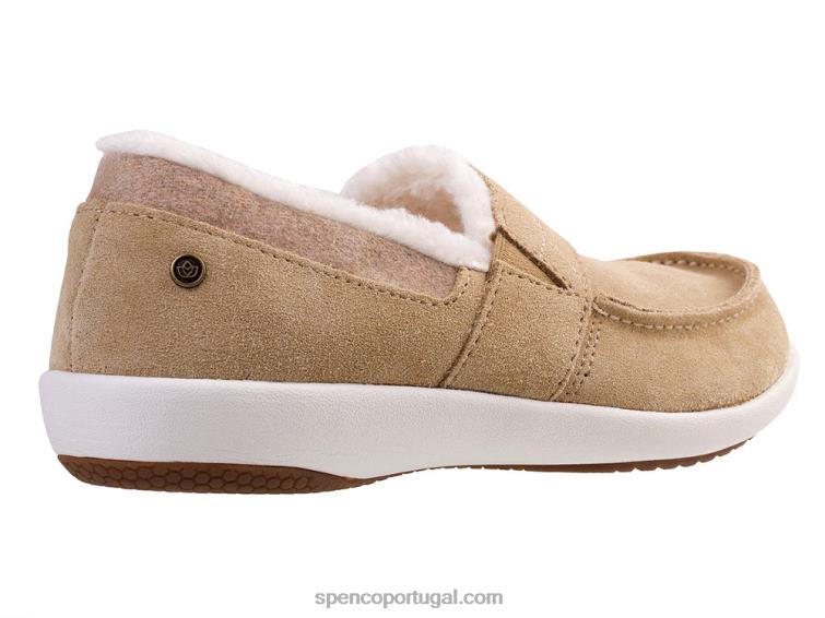 Spenco Footwear bronzeado chinelo fiesta cozier 648F711 mulheres