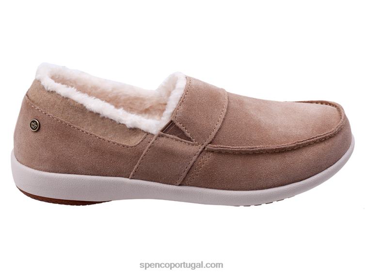 Spenco Footwear bronzeado slip-on aconchegante de festa 648F767 mulheres