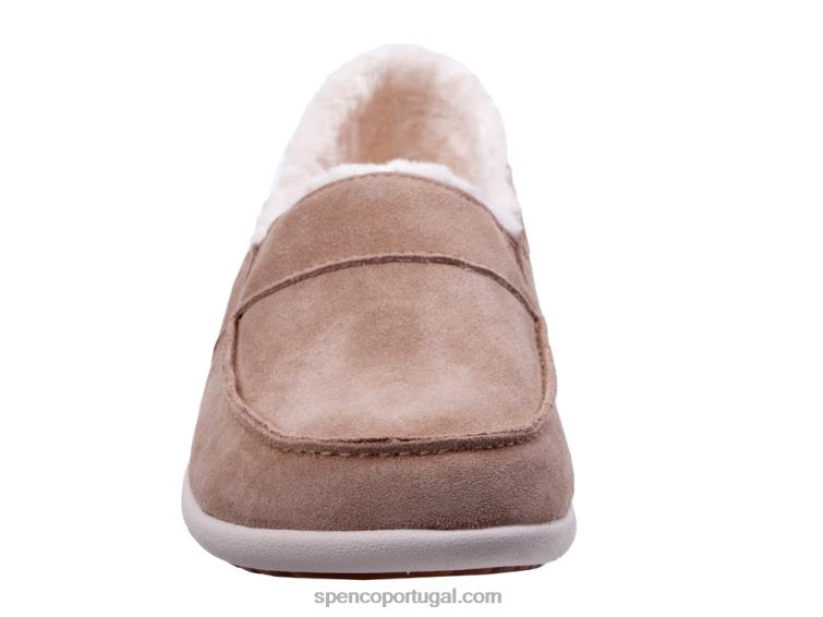 Spenco Footwear bronzeado slip-on aconchegante de festa 648F767 mulheres