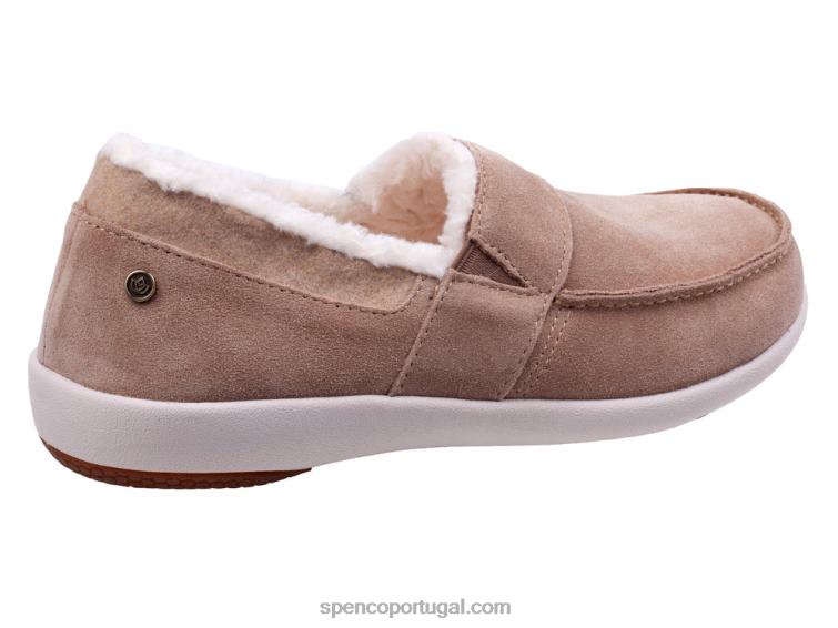 Spenco Footwear bronzeado slip-on aconchegante de festa 648F767 mulheres