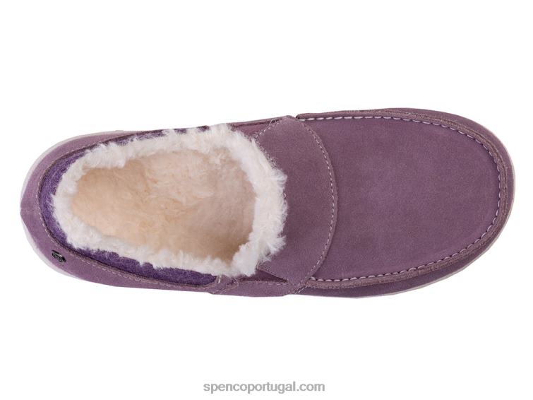 Spenco Footwear casaco de pavão slip-on aconchegante de festa 648F702 mulheres