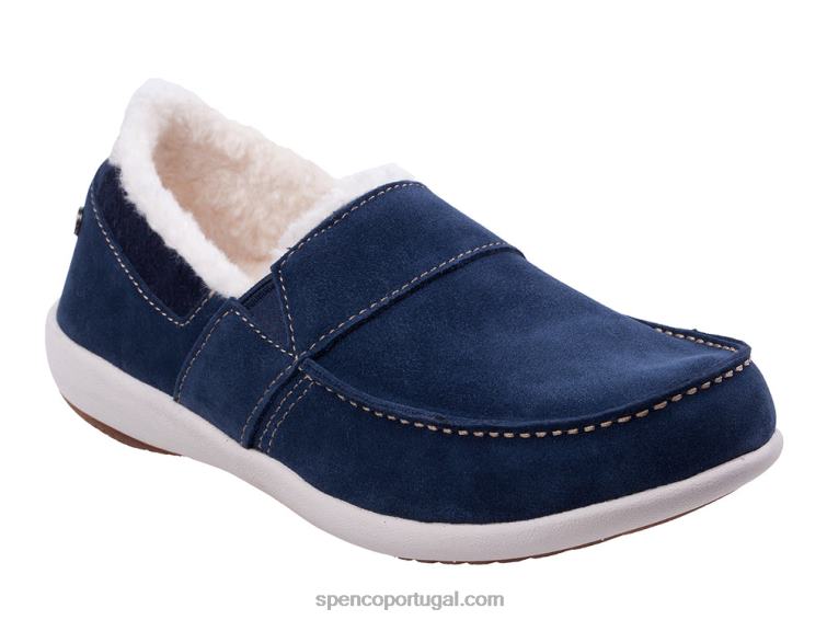 Spenco Footwear casaco de pavão slip-on aconchegante de festa 648F702 mulheres