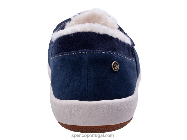 Spenco Footwear casaco de pavão slip-on aconchegante de festa 648F702 mulheres