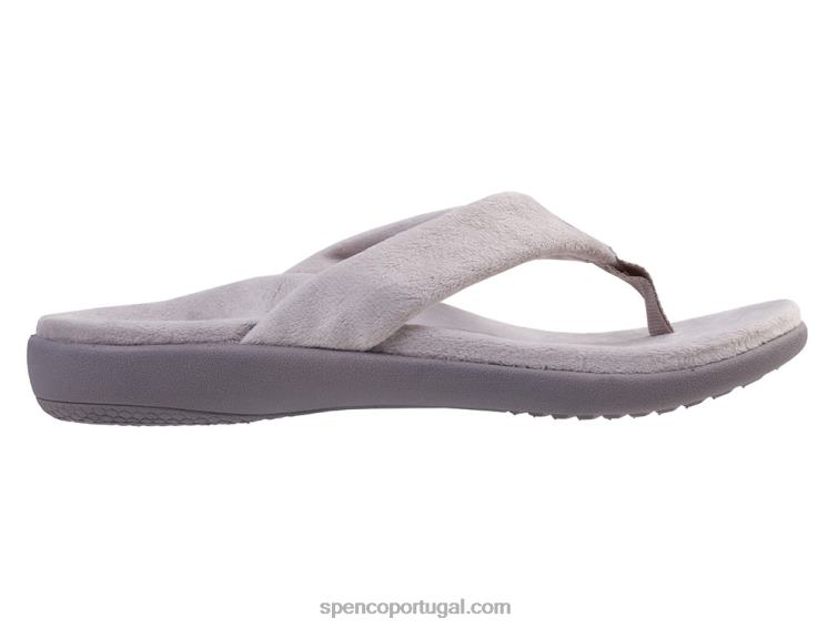 Spenco Footwear cinza Victoria aconchegante 648F707 mulheres