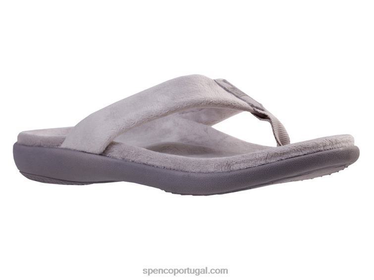 Spenco Footwear cinza Victoria aconchegante 648F707 mulheres