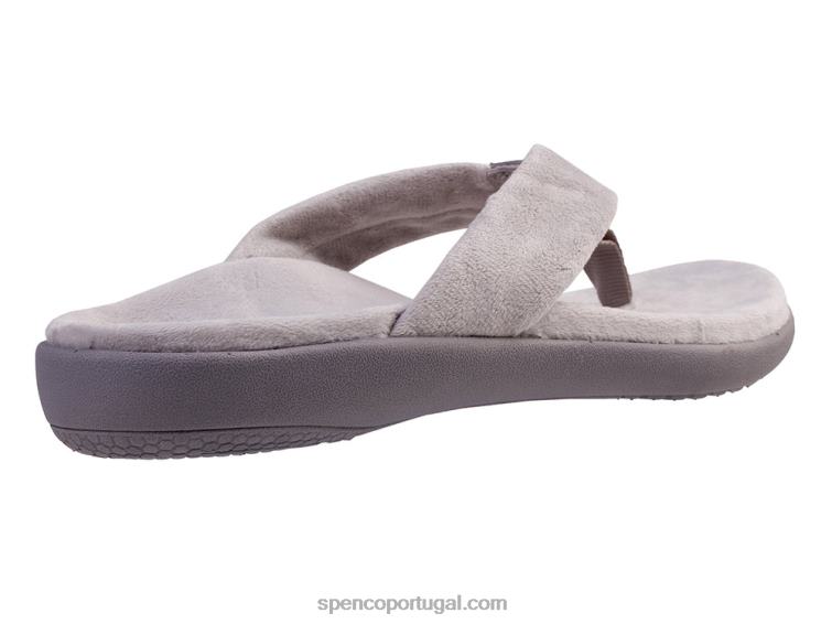 Spenco Footwear cinza Victoria aconchegante 648F707 mulheres