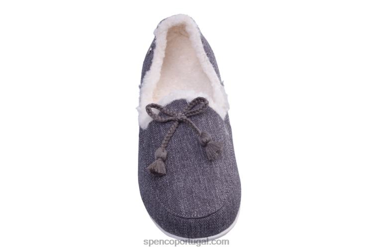 Spenco Footwear cinza chinelo ao lado da lareira 648F779 mulheres