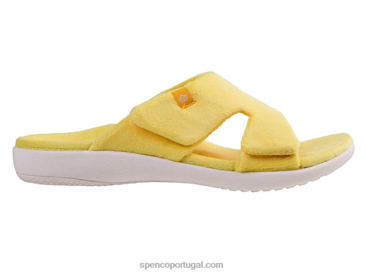 Spenco Footwear cornsilk chinelo de visto kholo 648F692 mulheres