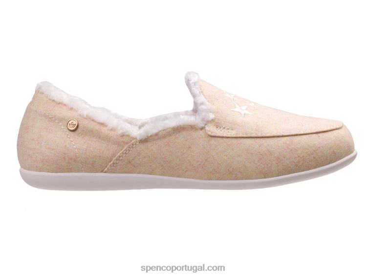 Spenco Footwear estrelas amarelas chinelo celestial 648F670 mulheres