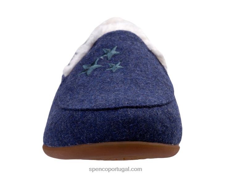 Spenco Footwear estrelas da marinha chinelo celestial 648F666 mulheres