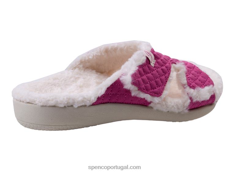 Spenco Footwear fuschia festiva Janie chinelo 648F755 mulheres
