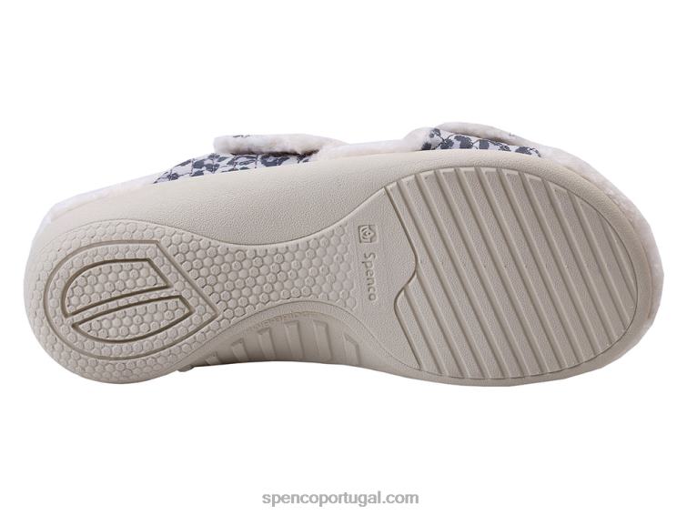 Spenco Footwear leopardo da neve Janie chinelo 648F752 mulheres