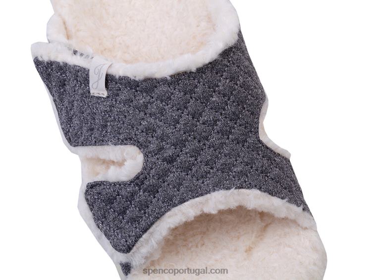 Spenco Footwear marinha Janie chinelo 648F757 mulheres