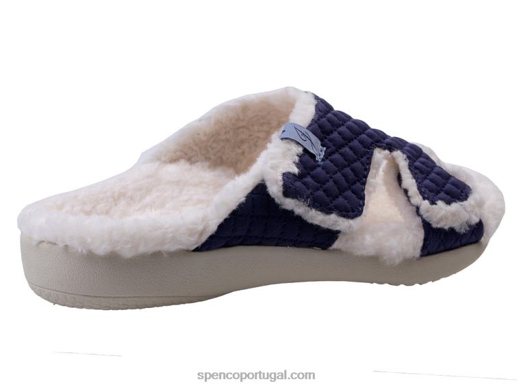 Spenco Footwear marinha Janie chinelo 648F757 mulheres