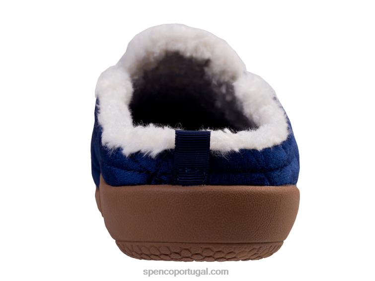 Spenco Footwear marinha chinelo de veludo 648F714 mulheres