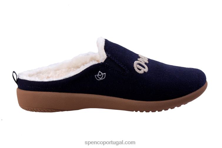 Spenco Footwear marinha evie chinelo clássico 648F749 mulheres