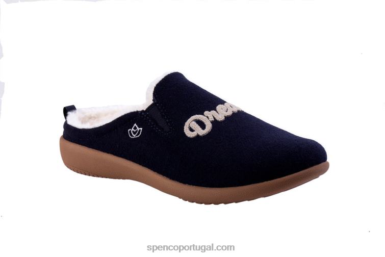 Spenco Footwear marinha evie chinelo clássico 648F749 mulheres