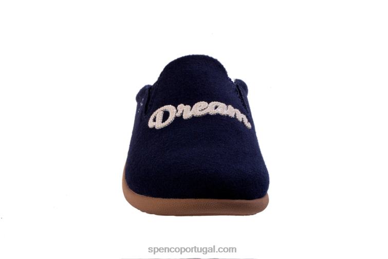 Spenco Footwear marinha evie chinelo clássico 648F749 mulheres