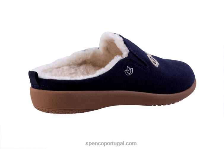 Spenco Footwear marinha evie chinelo clássico 648F749 mulheres