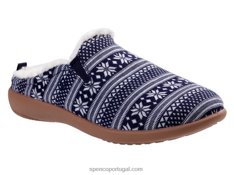 Spenco Footwear marinha ilha de dundee fair 648F676 mulheres