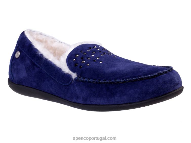 Spenco Footwear marinha strass balboa 648F729 mulheres