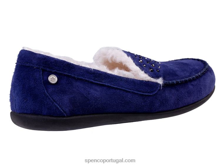 Spenco Footwear marinha strass balboa 648F729 mulheres