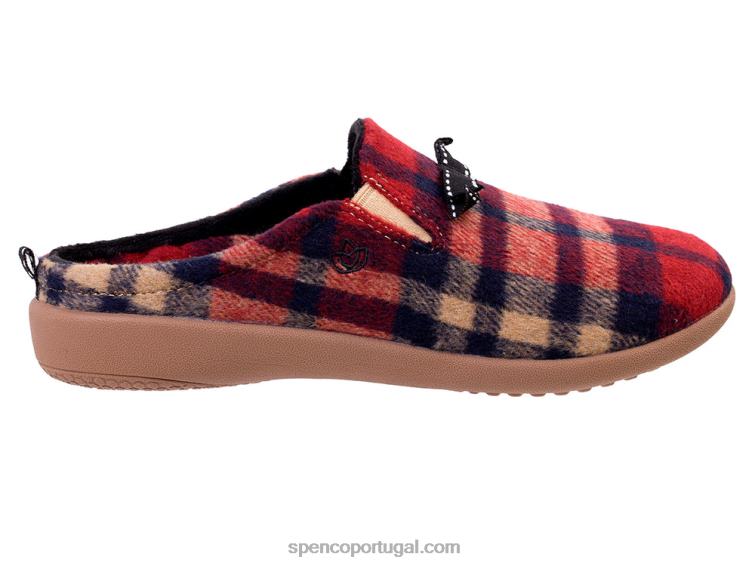 Spenco Footwear marrom chinelo aberdeen 648F738 mulheres