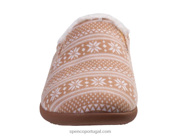 Spenco Footwear marrom ilha de dundee fair 648F679 mulheres