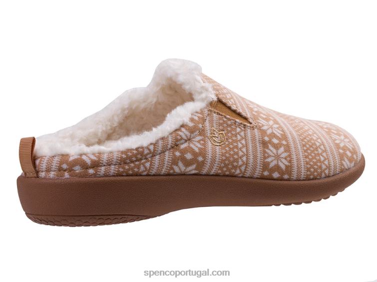 Spenco Footwear marrom ilha de dundee fair 648F679 mulheres
