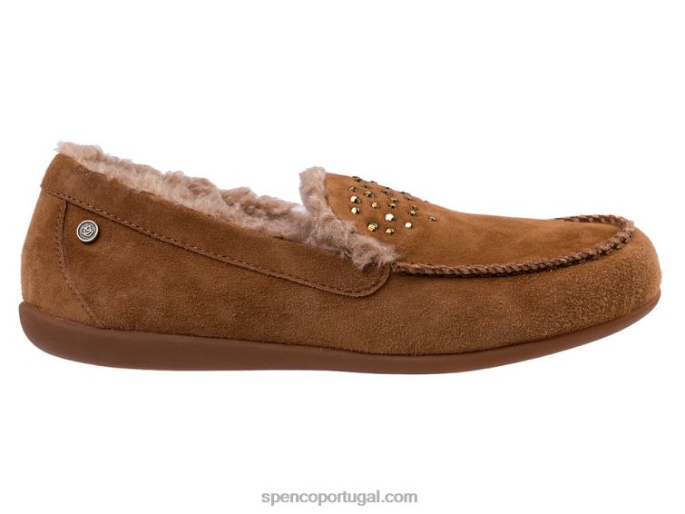 Spenco Footwear marrom strass balboa 648F732 mulheres