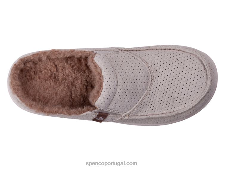 Spenco Footwear miragem cinza slide de pelúcia sesta 648F771 mulheres