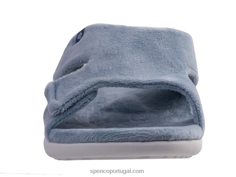 Spenco Footwear névoa azul chinelo de visto kholo 648F691 mulheres