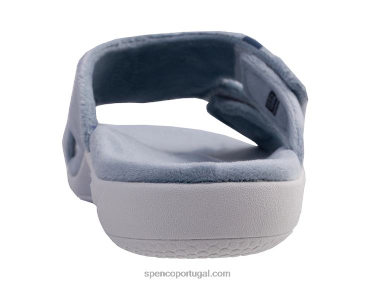 Spenco Footwear névoa azul chinelo de visto kholo 648F691 mulheres