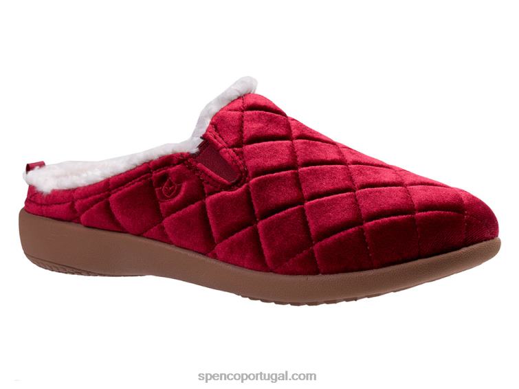 Spenco Footwear oxicoco chinelo de veludo 648F713 mulheres