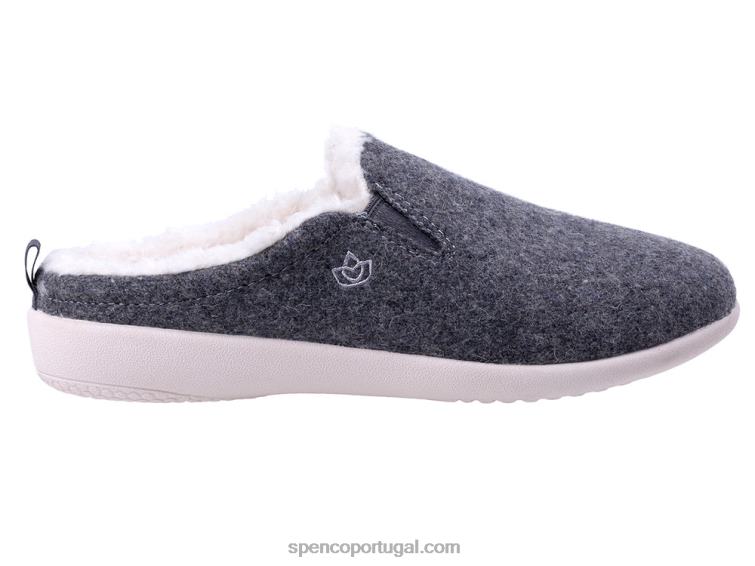 Spenco Footwear pomba cinza chinelo dundee 648F773 mulheres