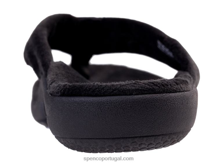 Spenco Footwear preto Victoria aconchegante 648F706 mulheres