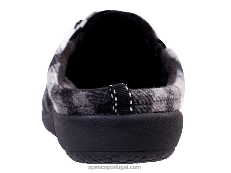 Spenco Footwear preto chinelo aberdeen 648F737 mulheres