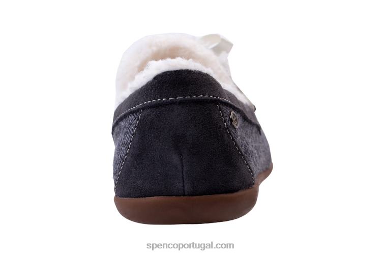 Spenco Footwear preto chinelo de bétula 648F762 mulheres