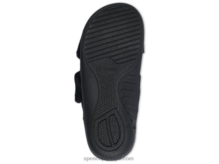 Spenco Footwear preto chinelo de visto kholo 648F695 mulheres