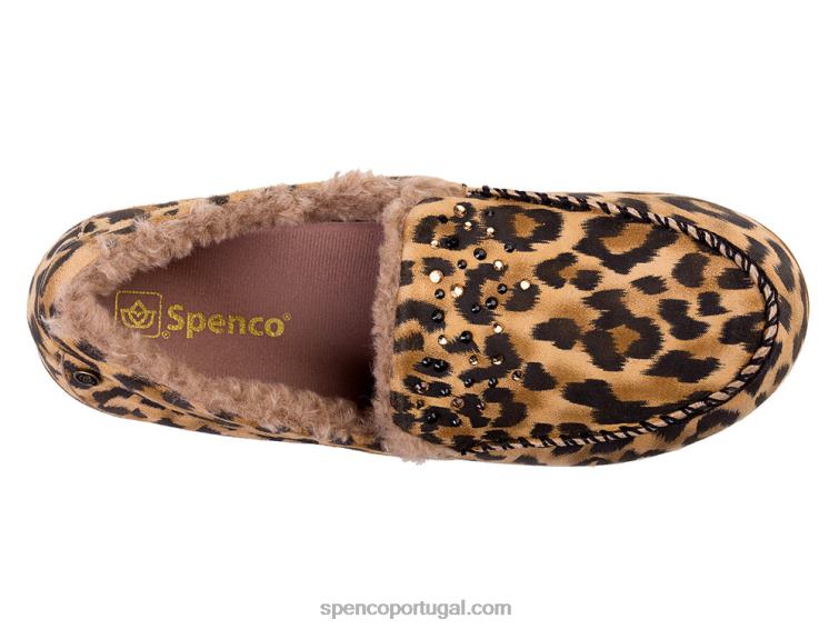 Spenco Footwear preto strass balboa 648F731 mulheres