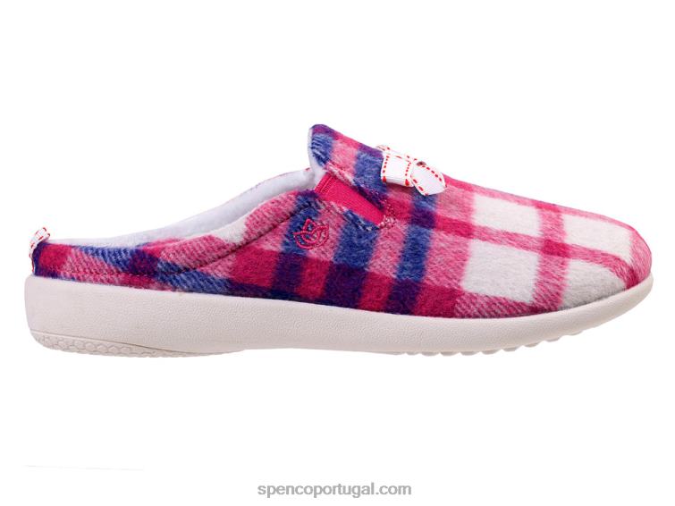 Spenco Footwear rosa chinelo aberdeen 648F735 mulheres