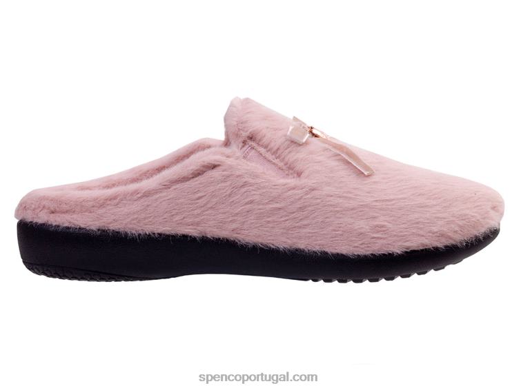 Spenco Footwear rosa chinelo charme 648F683 mulheres