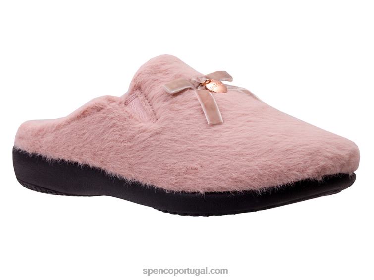 Spenco Footwear rosa chinelo charme 648F683 mulheres