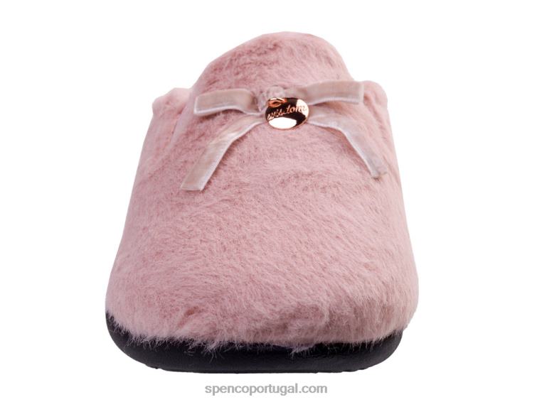 Spenco Footwear rosa chinelo charme 648F683 mulheres