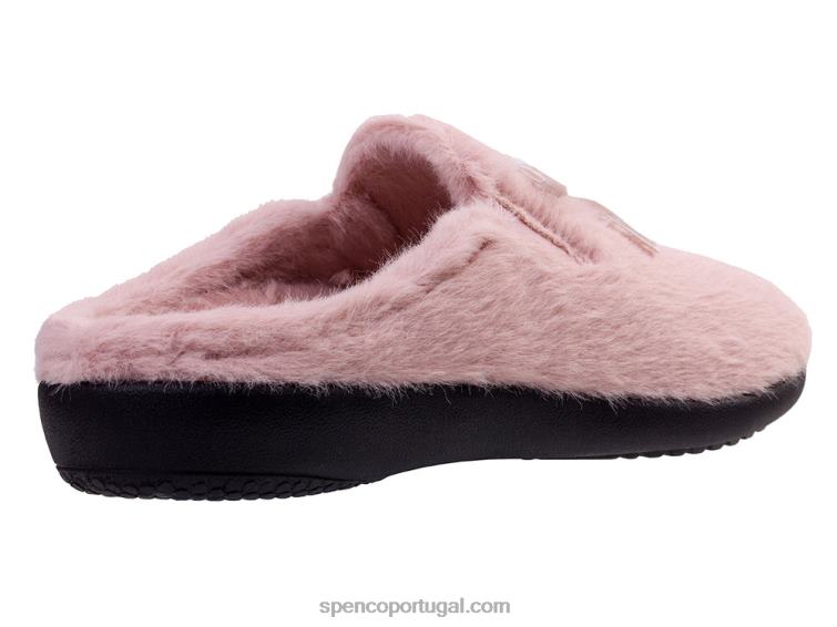 Spenco Footwear rosa chinelo charme 648F683 mulheres